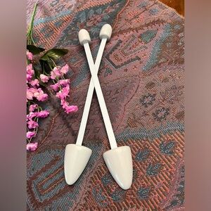 Vintage Women’s Metal & Wooden Shoe Stretchers Shapers, One pair
